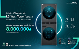 Thỏa sức lựa chọn giải pháp giặt sấy thông minh với phiên bản mới từ LG WashTower  