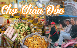 Độc lạ thiên đường ẩm thực “mini” chợ Châu Đốc