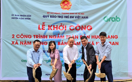 Quỹ Bảo trợ trẻ em Việt Nam và Grab Việt Nam xây dựng thêm hai cây cầu tại Lai Châu