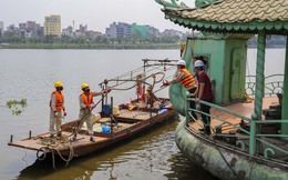 Hà Nội: Di dời những du thuyền cuối cùng ra khỏi Hồ Tây