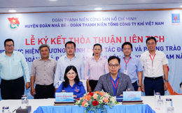 Lễ ký kết giữa Tổng Công ty Khí Việt Nam và Huyện đoàn Nhà Bè