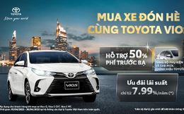 Toyota Vios chào hè với chương trình khuyến mãi hấp dẫn trong tháng 4/2023