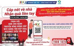 Cùng SCTV Cáp nét về nhà - Nhận quà liền tay.