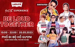 Levi’s 501 Experience: Đêm nhạc cháy bỏng tại Hà Nội cùng JustaTee, Chillies và dàn sao siêu hot!