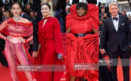 Thảm đỏ LHP Cannes ngày 3: Chung Sở Hy sánh đôi Cung Tuấn, Choompoo Araya diện mốt lạ bên dàn mỹ nhân
