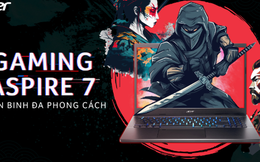 Tỏa sáng mọi mặt trận với Acer Gaming Aspire 7: Chiến binh đa phong cách 2023
