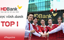 HDBank được vinh danh Top 1 Nhà tuyển dụng được yêu thích nhất trên thị trường