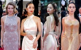 Thảm đỏ LHP Cannes 2023 ngày 10: Krystal đọ sắc bên &quot;tình màn ảnh của Song Joong Ki&quot;, bạn gái Ronaldo khoe vóc dáng 