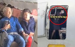 Vụ khách tự mở cửa thoát hiểm máy bay: Khoảnh khắc ghi lại phản ứng của nữ tiếp viên hàng không &quot;gây bão&quot;