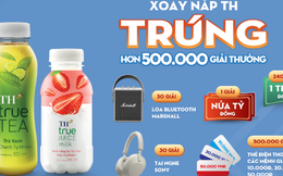 Hơn 500.000 quà tặng - Chương trình "Xoay nắp TH" khuấy đảo dân văn phòng