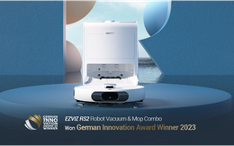 Robot hút bụi lau nhà mới nhất của EZVIZ thắng giải thưởng Đức 2023