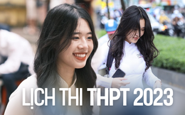 Lịch thi tốt nghiệp THPT 2023 và những lưu ý đặc biệt