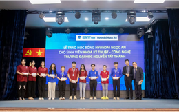 Hành trình ươm mầm nguồn nhân lực Việt của Quỹ học bổng Hyundai Ngọc An