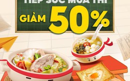 Đồng hành cùng sĩ tử 2K5 chinh phục cánh cửa đại học, ShopeeFood “chơi lớn” giảm ngay nửa giá