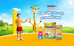 Smarta Grow mới với hàm lượng 1100mg Canxi đáp ứng khuyến nghị của Tổ Chức WHO hỗ trợ trẻ cao lớn vượt trội