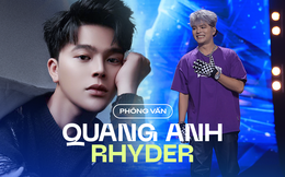 Phỏng vấn Quang Anh Rhyder: Giấu mẹ thi Rap Việt, nói gì khi bị nhận xét hát nhiều hơn rap?