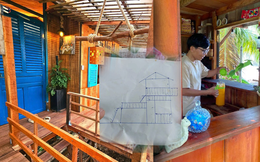Từ bản vẽ tay thô sơ, nhiều người ngỡ ngàng khi ngắm căn nhà hoàn thiện chỉ 30 triệu đồng của 9x Tiền Giang