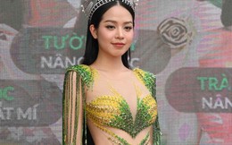 Nhan sắc thăng hạng của Hoa hậu Thanh Thủy tại siêu sinh nhật Thu Cúc