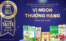 Vinamilk "bội thu" giải thưởng vị ngon thượng hạng Superior Taste Award cho loạt sản phẩm sữa, đồ uống