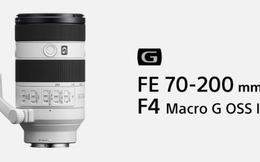 Sony ra mắt ống kính FE 70-200MM F4 Macro G OSS II với chất lượng hình ảnh vượt trội