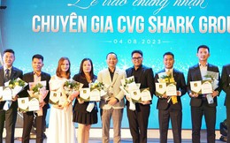 CVG Shark Group tổ chức thành công lễ bế giảng khóa huấn luyện Sharker 2