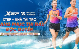 Xtep - nhà tài trợ trang phục giải chạy VnExpress Marathon Marvelous Nha Trang