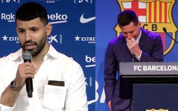 Kun Aguero lần đầu tiết lộ về chiếc áo Barca trong vali và bức ảnh chưa bao giờ được công bố của Messi