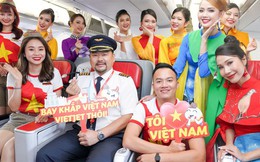 Tưng bừng kỷ niệm 78 năm Quốc Khánh Việt Nam trên độ cao 10.000 mét cùng Vietjet