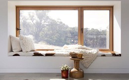 Góc nghỉ bên cửa sổ - ý tưởng tuyệt vời để có nơi thư giãn đẹp ngay trong nhà