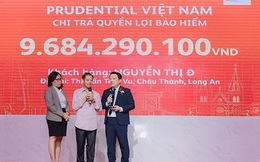 Prudential chi trả gần 9,7 tỷ đồng cho một khách hàng tại Long An