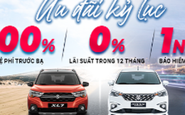 Hỗ trợ lớn cho khách hàng mua xe Suzuki trong tháng 9