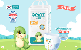 Ra mắt sản phẩm tã cao cấp Hàn Quốc Grin7 sử dụng công nghệ lõi nén Magic Slim
