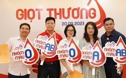 Người TNG Holdings Vietnam mang “giọt thương” gửi vào ngân hàng máu