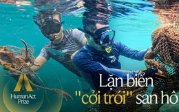 Chuyện những chiếc lưới &quot;ma&quot; bức tử san hô ở Đà Nẵng và nhóm &quot;phượt&quot; đáy biển, giải cứu đại dương