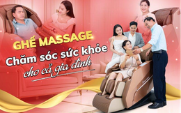 Ghế massage Queen Crown đồng hành cùng triệu gia đình Việt trên hành trình chăm sóc sức khỏe