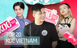 “Hót hòn họt” top 20 thí sinh xuất sắc của KOC VIET NAM chính thức lộ diện: Toàn trai xinh gái đẹp, livestream nghìn mắt xem