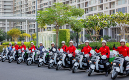 Honda Việt Nam hợp tác cùng Lotteria Việt Nam triển khai dự án sử dụng xe điện giao hàng