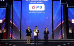 MB lọt Top 13 Doanh nghiệp xuất sắc nhất Việt Nam năm 2023