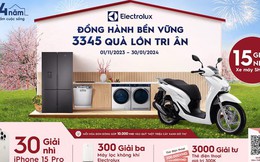 Electrolux tặng hơn 3300 quà lớn kỷ niệm 104 năm thành lập