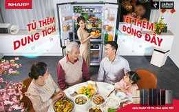 Cùng tủ lạnh Sharp trữ trọn tình Tết 3 miền đất Việt