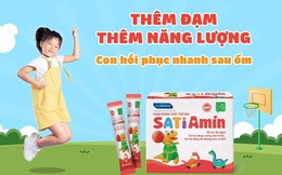 Tiếp thêm năng lượng giúp con phục hồi cơ thể khi vừa ốm dậy