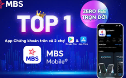 Chặng đường vươn lên vị trí TOP 1 Ứng dụng chứng khoán của MBS Mobile App