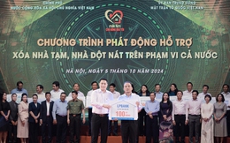 LPBank chung tay vì cộng đồng: Trao 100 tỷ đồng xoá nhà tạm, nhà dột nát