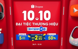 Siêu sale 10.10 ngập tràn deal chính hãng, riêng “cạ cứng” Shopee có cơ hội hoàn đến 2 triệu xu!