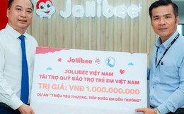 Jollibee Việt Nam tài trợ 1 tỷ đồng hỗ trợ học sinh khó khăn