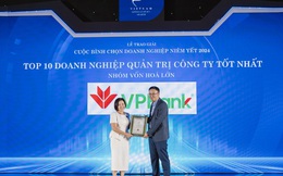 VPBank lọt Top 10 Doanh nghiệp Quản trị công ty tốt nhất năm 2024