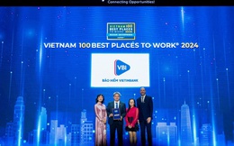 Bảo hiểm VietinBank tiếp tục trong Top 100 Nơi làm việc tốt nhất Việt Nam