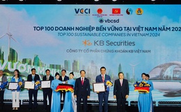 Chứng khoán KB Việt Nam lọt Top 100 doanh nghiệp CSI 2024