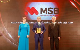 MSB lọt TOP 50 Công ty kinh doanh hiệu quả nhất Việt Nam năm 2024