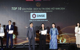 DNSE tiếp tục được vinh danh Top 10 sản phẩm - dịch vụ công nghệ Tin dùng